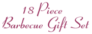 18 Piece Barbeque Gift Set