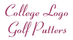 College Logo Golf Putters