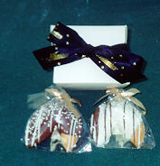 Chocolate Dipped Fortune Cookies