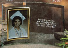 Vertical 5x7 photo frame with inscription