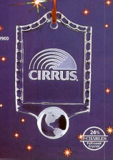 World Ornament with your logo