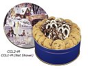 chocolate chip cookies and chocolate covered pretzel assortment