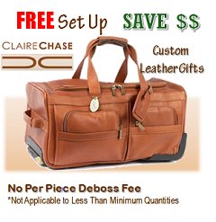 SAVE Hundreds of Dollars on Corporate Leather Gifts