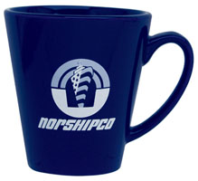 promotional cafe mug imprinted with logo or message