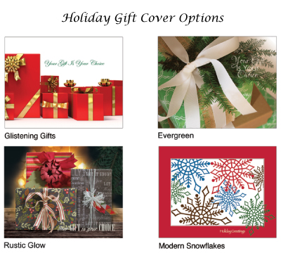Holiday Gift Book Covers - Only available during the holiday season
