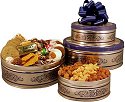 Charming Elegance Gourmet Food Gift Tower