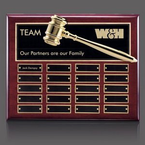 Custom Perpetual Award Plaques with engravable plates