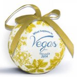 Snowflake Shatterproof Ornament with Logo Imprint - Gold