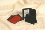 Buffalo Gusseted Leather Business Card Case