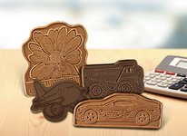 Custom Chocolate Bars - Design your own Shape 4 x 6 Clear Lid