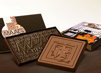 Chocolate Bar with Clear Lid 4 in x 6 in