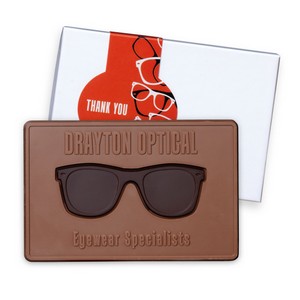 Custom Logo Chocolate Combo Bar Two Tone Milk & Dark 