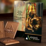 Deluxe Trio - 3 Custom Foiled Chocolate Pieces