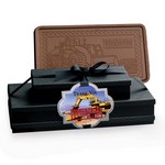 Gift Tower of Belgian Chocolate, Popcorn and Cookies