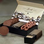 Luxury Sweet Box of Chocolate Covered Pretzels and Cookies