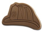 Chocolate Shape Fireman Hat - Stock No Logo