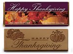 Happy Thanksgiving Chocolate  Wrapper Bars