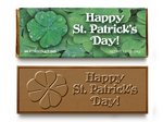 Happy St. Patrick's Day Chocolate Wrapper Bars