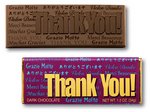 Thank You Wrapper Bars-Dark Chocolate - Stock