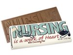 Nursing is a Work of Heart Wrapper Bars - Stock