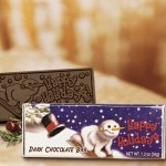 Happy Holidays Wrapper Bars-Dark - Stock