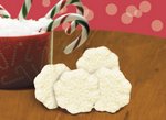 White Chocolate Snowflakes - Stock No Logo