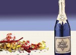 Hanukkah Champagne Bottle - Stock No Logo