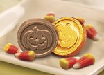 Halloween Jack-o-Lantern Coins - Stock No Logo