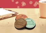 Season's Greetings Chocolate Coins - Stock No Logo