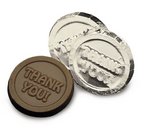 Thank You Coins-Dark Chocolate in Silver Foil