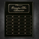 Black Piano Finish Perpetual Plaque