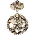 Trumpet Ornament with Imprintable Plate