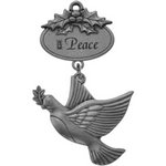 Dove with an Olive Branch - Petite Ornaments