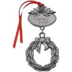 Wreath with Bow - Petite Ornaments