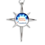 Star of Bethlehem Die Cast Ornament with Full Color Imprint