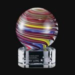 Lunar Award on Clear Base - 3.5 in. High