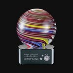 Lunar Award on Black Base - 3.5 in. High