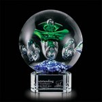 Aquarius Award on Clear Base - 6.25 in. Diam