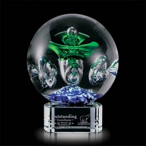 Aquarius Award on Clear Base - 6.25 in. Diam 