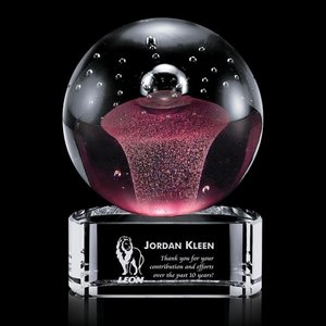 Jupiter Award on Clear Base - 6 in. Diam 