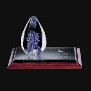 Expedia Art Glass Award on Albion Base 