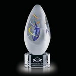 Sagittarius Award on Clear Base - 7 in. High