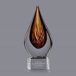 Barcelo Award on Clear Base - 7 1/2 in  Small