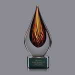 Barcelo Award on Black Base - 7 1/2 in  Small