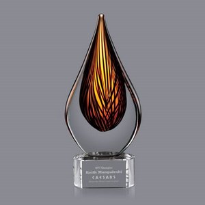 Barcelo Award on Clear Base - 10 in  Medium 
