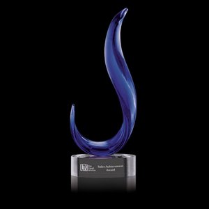 Royal Blaze Award on Clear Base - Large 14 1/2 