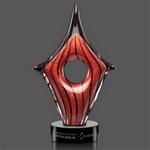 Rialto Award on Black Base - 10 1/2  Small