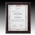 Dovercourt Certificate Holder - Cherry 8.5 in.x11 in.