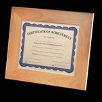 Millcroft Certificate Holder - Red Alder 8.5x11 in.
