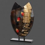 Oxford Art Glass - Oval 18 in. High